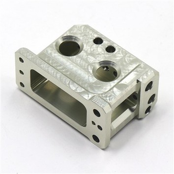 Piezas de aluminio que muelen CNC de encargo con final anodizado del oro pálido